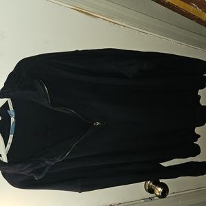 XL Breakwater cotton long sleeve dark blue pullover